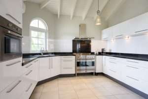 modern fully equipped kitchen