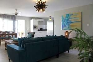 Luxury 2 bedroom Seafront Villa, Coral Garden, by Curacao Luxury Holiday Rentals, located in the Curacao Ocean Resort