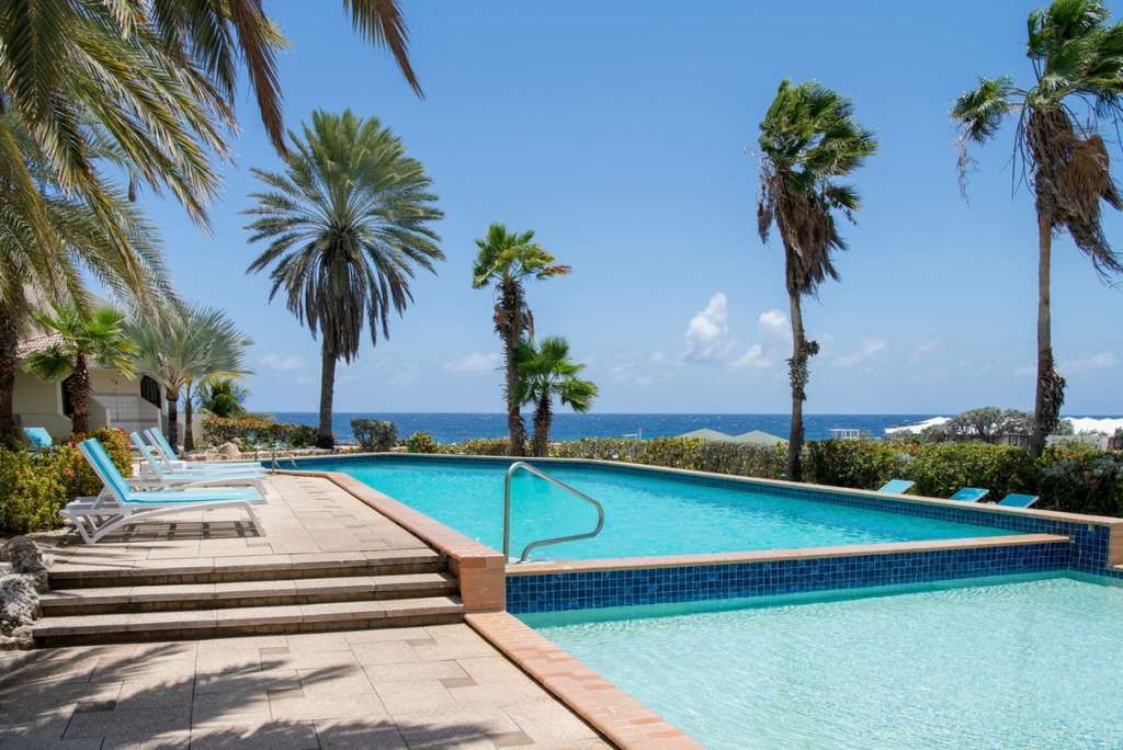 Piscina con vista Curazao Curacao Luxury Holiday Rentals