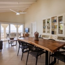 Living room of marvelous three bedroom penthouse apartment named Dolphin Paradise by Curacao Luxury Holiday Rentals