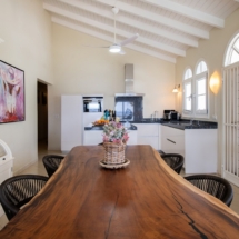 Living room of marvelous three bedroom penthouse apartment named Dolphin Paradise by Curacao Luxury Holiday Rentals