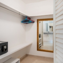 WIC with safe in the marvelous three bedroom penthouse apartment named Dolphin Paradise by Curacao Luxury Holiday Rentals