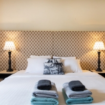 second bedroom in the marvelous three bedroom penthouse apartment named Dolphin Paradise by Curacao Luxury Holiday Rentals