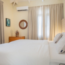 third bedroom in the marvelous three bedroom penthouse apartment named Dolphin Paradise by Curacao Luxury Holiday Rentals