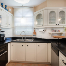 Kitchen of the Portofino two‑bedroom apartment