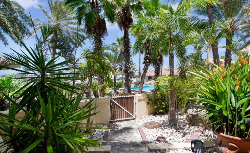 Portofino apartment tropical garden